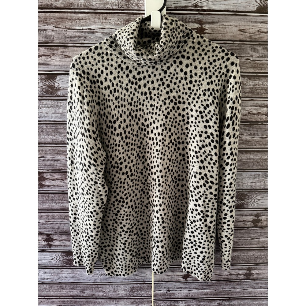 Charter Club Luxury Women's 100% Cashmere Long-Sleeved Turtleneck Sweater XL